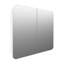 Two Door MDF Square Shape Medicine Cabinet