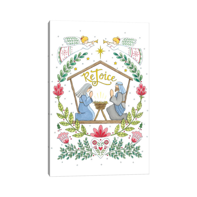 Joie de la joie, reproduction d'art sur toile tendue, Toile tendue, Ne s’applique pas, H 18 po x l 12 po