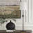 Uttermost Puncture Cordless Iron Buffet Lamp