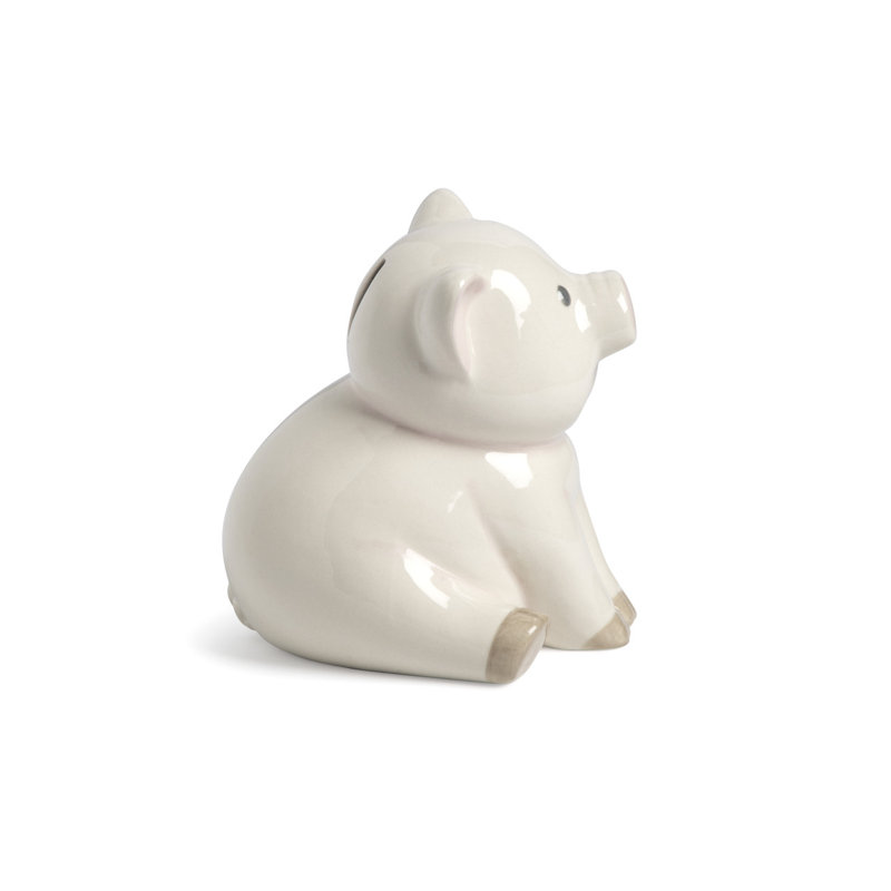 Ericberto Handmade and Hand Finishing Earthenware Piggy Bank Decorative Object