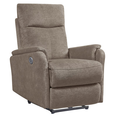 Upholstered Polyester Power Reclining Massage Chair