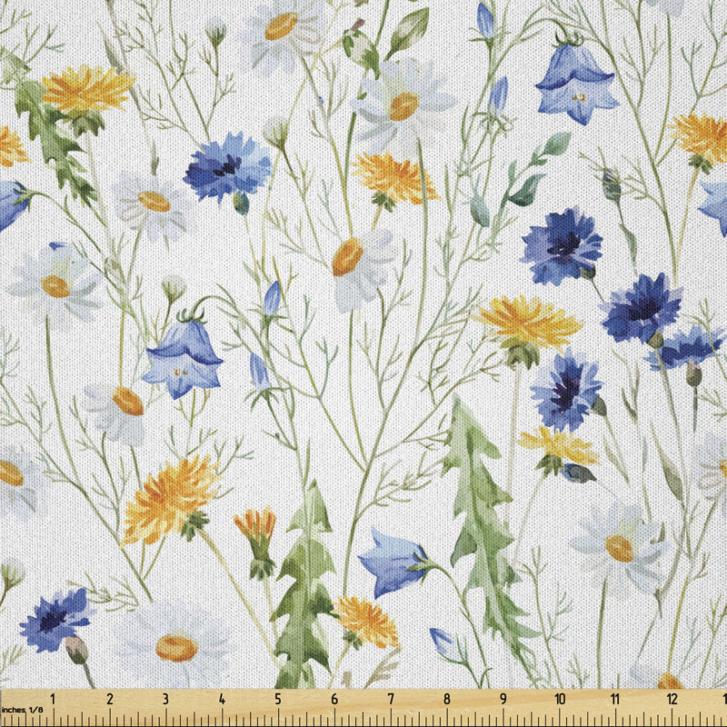 Davit Poppies and Daisies Multi-Purpose Fabric