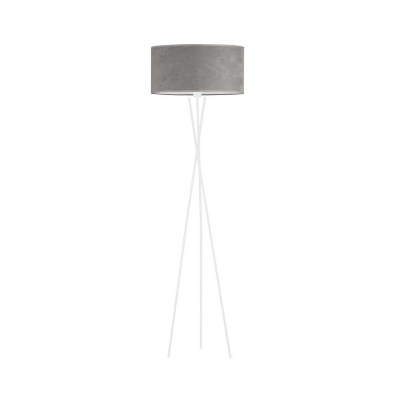 Cormican 160 H cm Tripod Floor Lamp, Grey, White