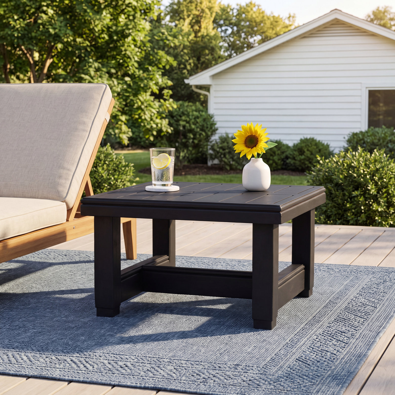 Melrose 24" Patio Side Table