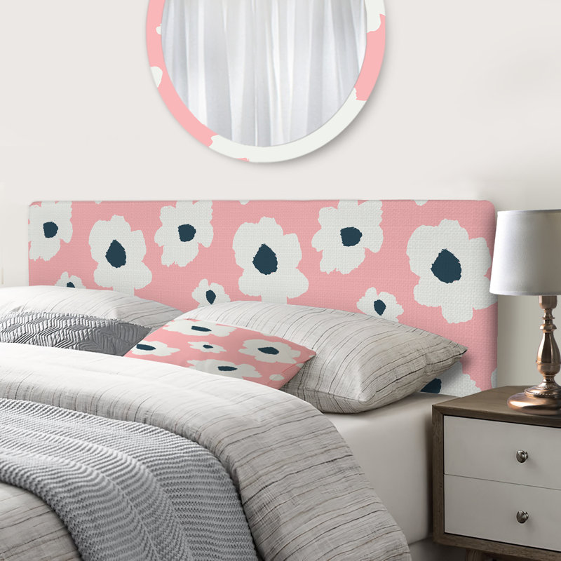 Ichael Upholstered Panel Headboard, Queen