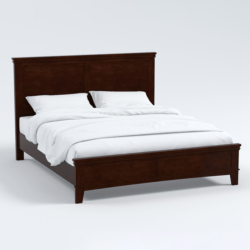Tussey Platform Bed, Full, Brown Cherry