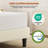 Multi-sized Medium Cooling Gel Memory Foam Mattress with Green Tea Scent-811440706-808429296