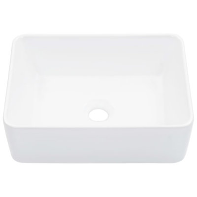 Belfry Bathroom Radu Ceramic Rectangular Sink