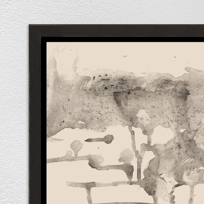 Silver and Cold II Framed Painting Canvas