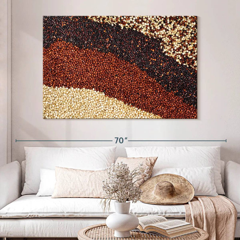 Grains de quinoa Yarlin, H 34 po x l 51 po