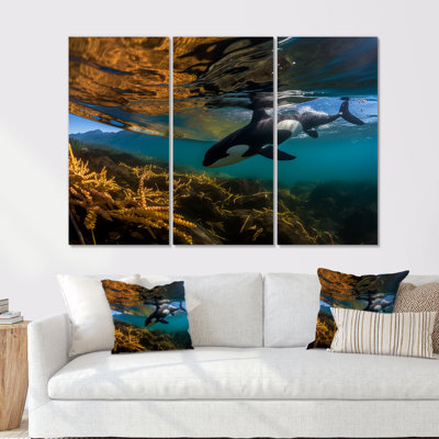 Amad - Coastal Animal Wall Art Set