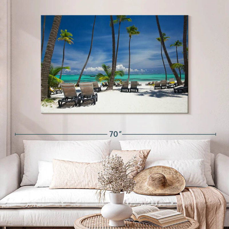 Gillard Bavaro Beach Scene View, 34" H x 51" W