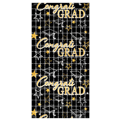 Rideau carré Congrats Grad
