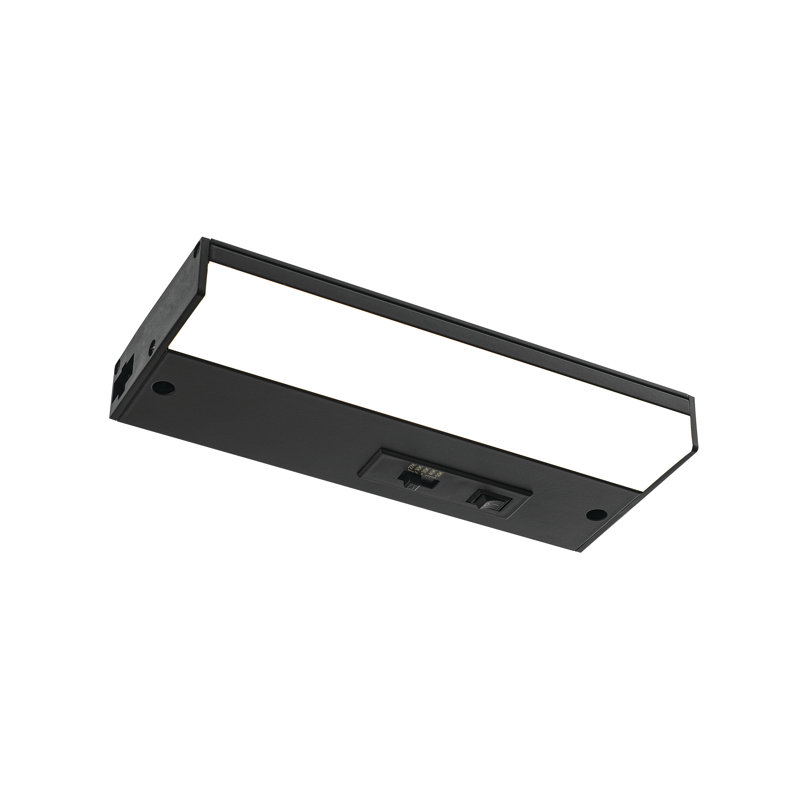 Arza Select Undercabinet Light, Black, 1" H x 8" L x 3.4" D, Black