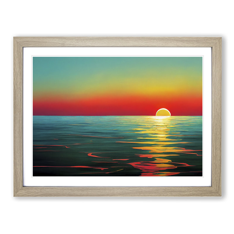 Glorious Sunset - Framed Print