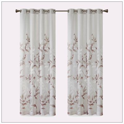 Nodia Semi Sheer Single Curtain Panel