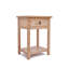 Adene 40cm W Solid Wood Bedside Table