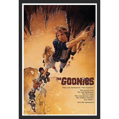 Gounes, impression sur affiche encadrée