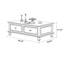 Table basse moderne en bois de frêne avec tiroirs fermés-1199010096