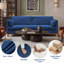 Ensemble de canapé de salon 2 pièces Mid-Century -1244336832
