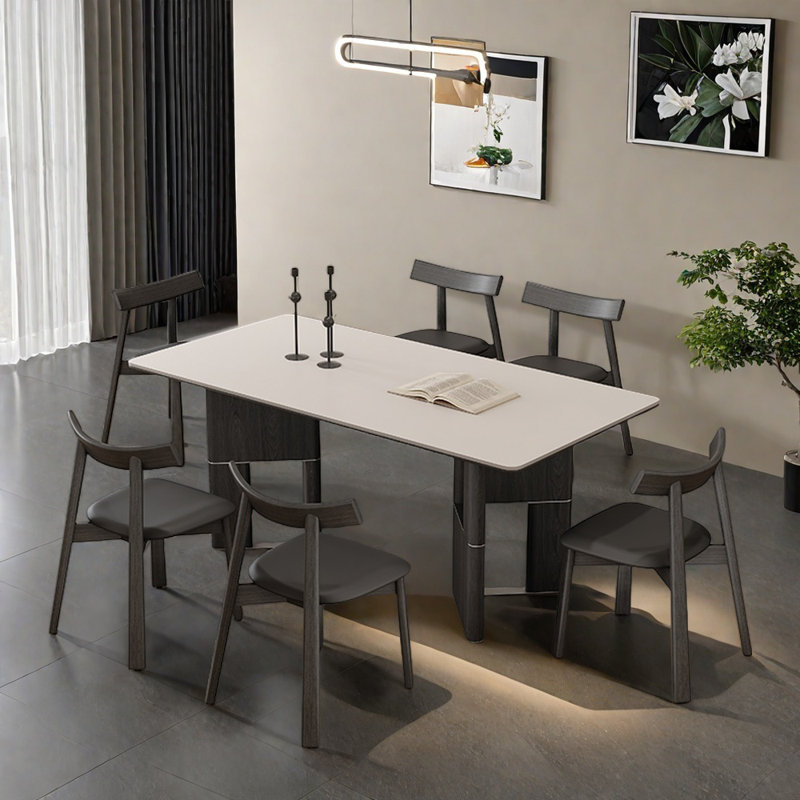 Ensemble de table de salle à manger Vintage Vintage, H 29,52 po x l 59,05 po x P 31,49 po