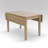 Adamo Drop Leaf Solid Wood Dining Table-33116892-33116893