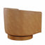 Fauteuil pivotant en similicuir Saddle-72028713