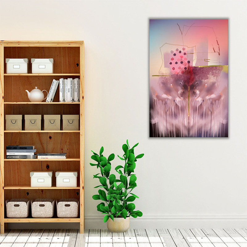 "ANALYSE DE LA VIE", reproduction d'art sur toile, H 30 po x l 20 po