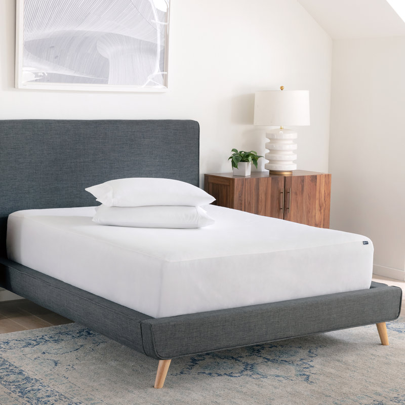 Serta Arctic Waterproof Fitted Mattress Protector Mattress Protector Case Pack, Twin
