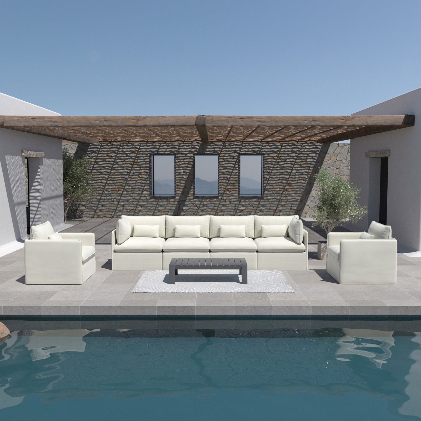 7-Person Patio Seating Group