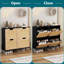 16 Pair Shoe Storage Cabinet