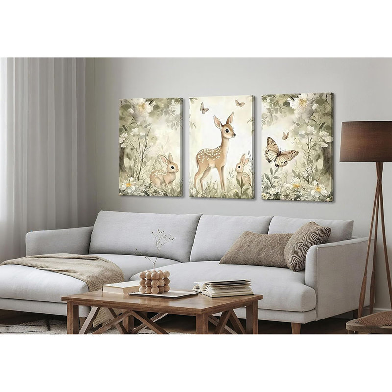 3 Piece Wrapped Canvas Print