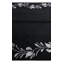 Tapis noir Indira
