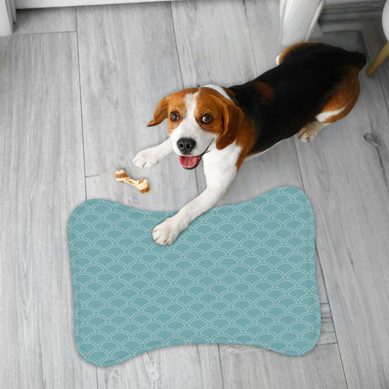 Retro Appeal - 1 Piece Bone Shape Feeding Mat