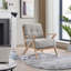 Chaise d'appoint moderne avec dossier capitonné 1pc-478016119