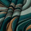 Tapisserie murale Biomorphic Abstraction 3-133647597