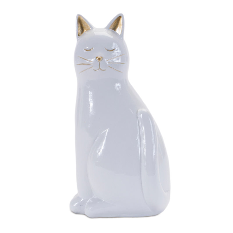  Sitting Cat Figurine (Set of 6)