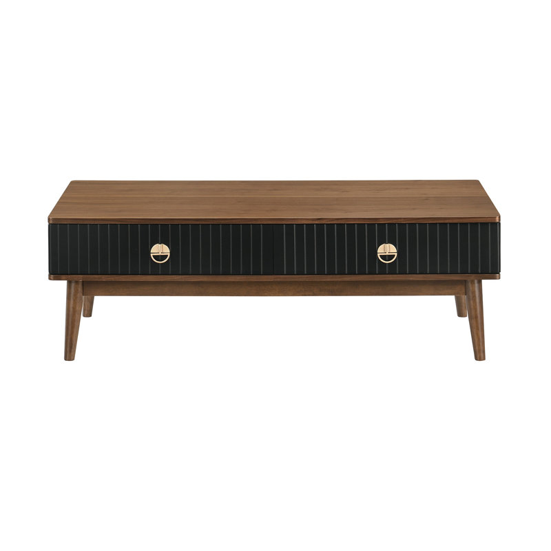 Table basse à 4 pieds avec rangement Haamid