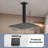 Rain Fixed Shower Head 2.0 GPM GPM-90695556