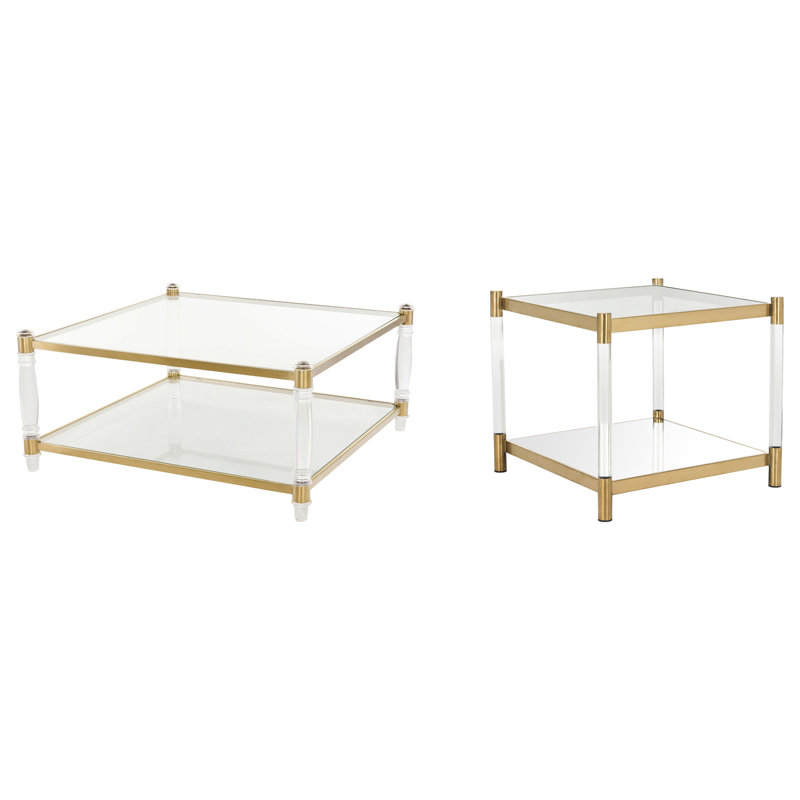 Ensemble de tables basses 2 pièces Isabelle