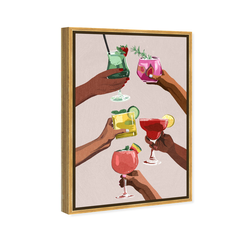 Rappelez-vous ceci - impression sur toile, H 15 po x l 10 po x P 1,5 po, Cadre doré