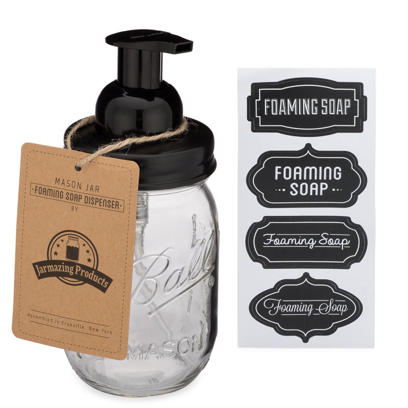 Distributeur de savon Mason, Noir
