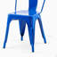 Ensemble de 2 chaises de salle à manger en métal ultrabrillant de 18 pouces de hauteur-1293422198-1293422153