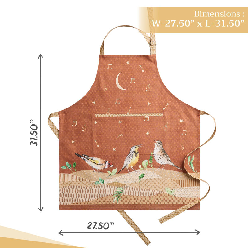 Tablier 100% coton Maison d 'Hermine