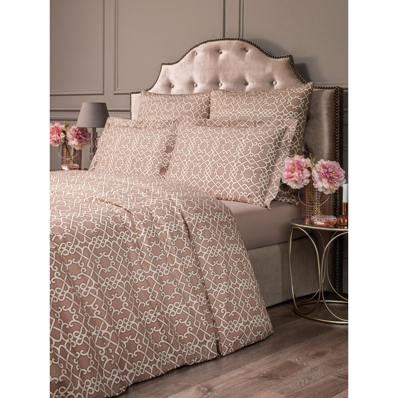 Monogram Sateen Flat Sheet
