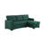82-inch L-Shaped Sleeper Sofa Reversible Couch Pull Out Couch with Storage Chaise-1088742852