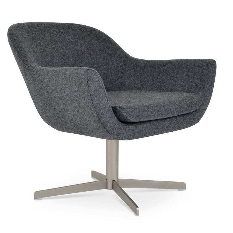 Chaise de réception Tiyren, Gris foncé