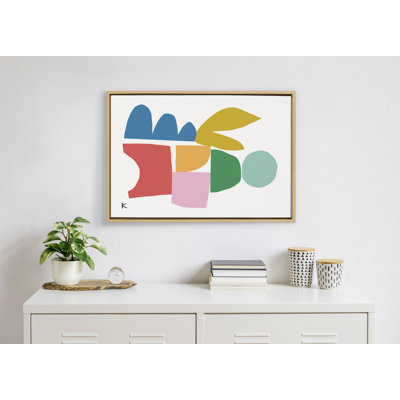 Warm Winter by Kelly Knaga Framed Canvas Wall Art Print