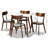 4 - Person Four Leg Dining Set-131184756
