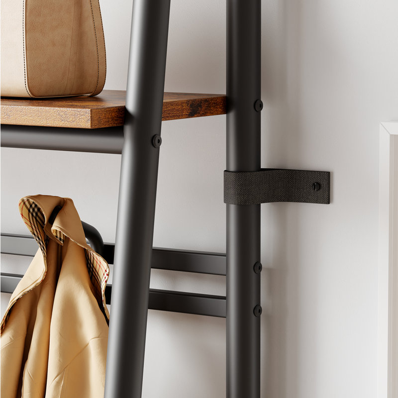 Hall Tree 64cm Wide with Bench